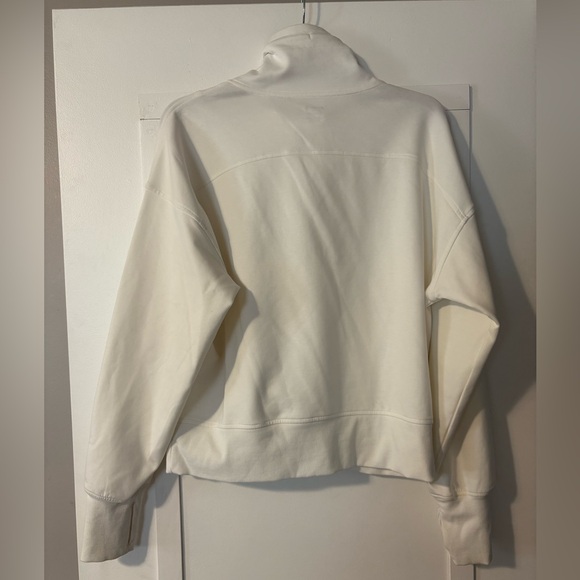 Old Navy Women's Cream Cowl Neck Sweatshirt - Picture 4 of 4